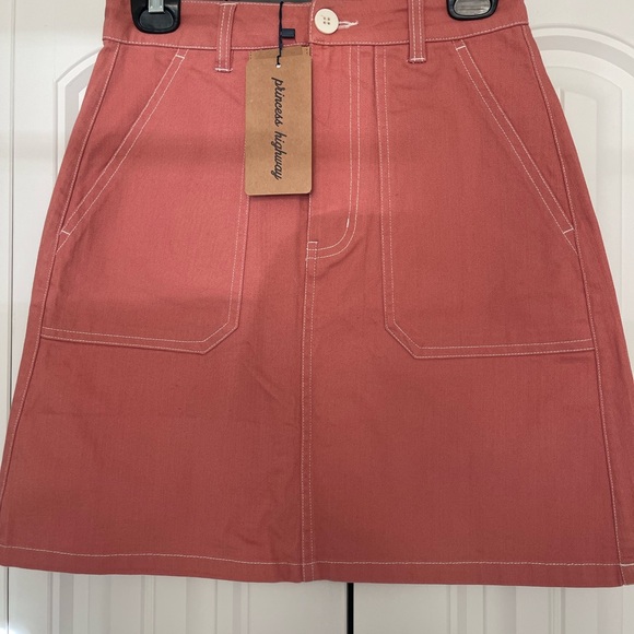 Princess Highway Dresses & Skirts - Princess Highway Coral A-Line Skirt